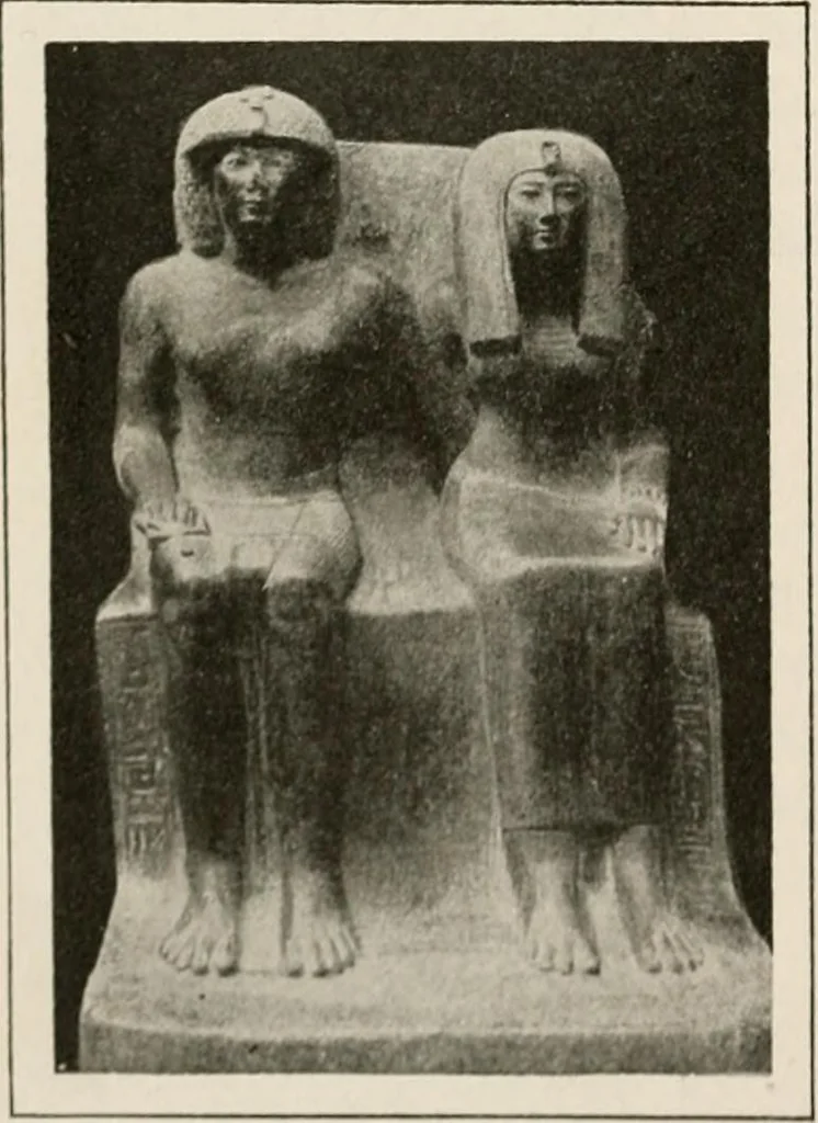An illustration from Art in Egypt, 1912, leaf 181