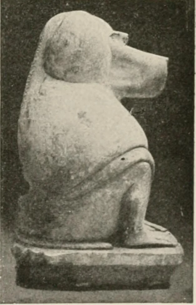 An illustration from Art in Egypt, 1912, leaf 182
