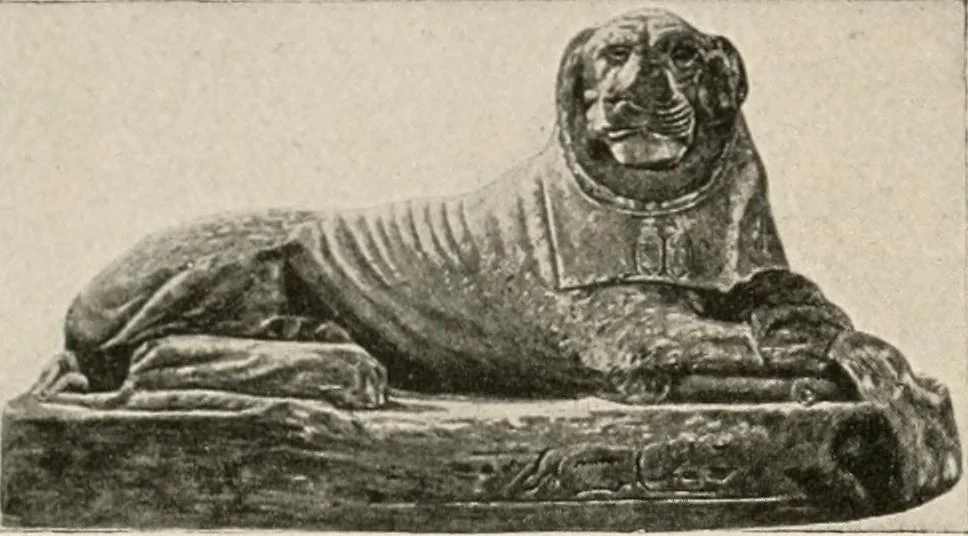 An illustration from Art in Egypt, 1912, leaf 183