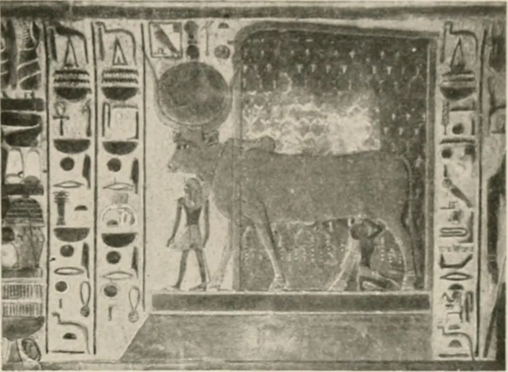 An illustration from Art in Egypt, 1912, leaf 184