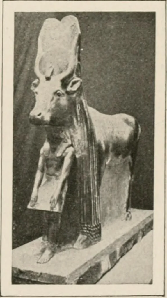 An illustration from Art in Egypt, 1912, leaf 184