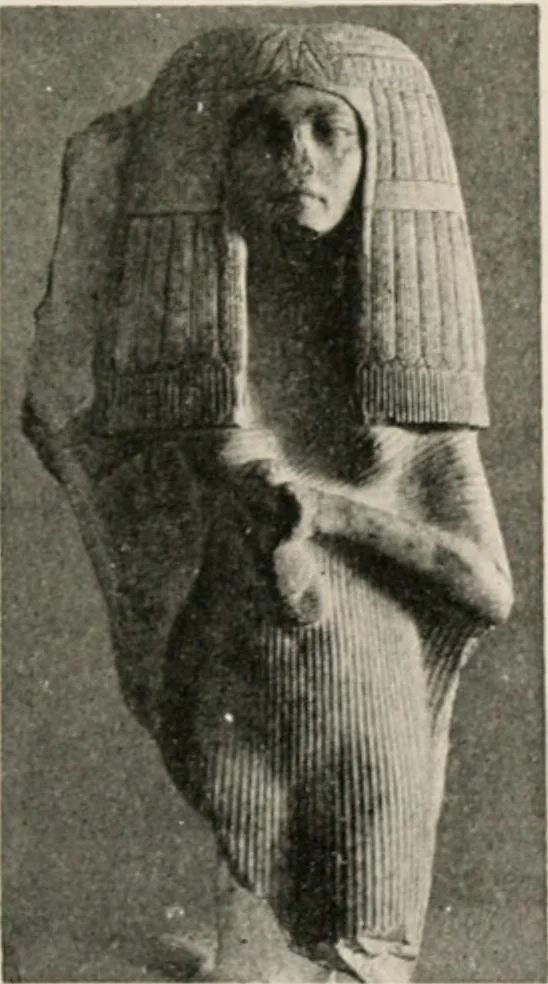 An illustration from Art in Egypt, 1912, leaf 188