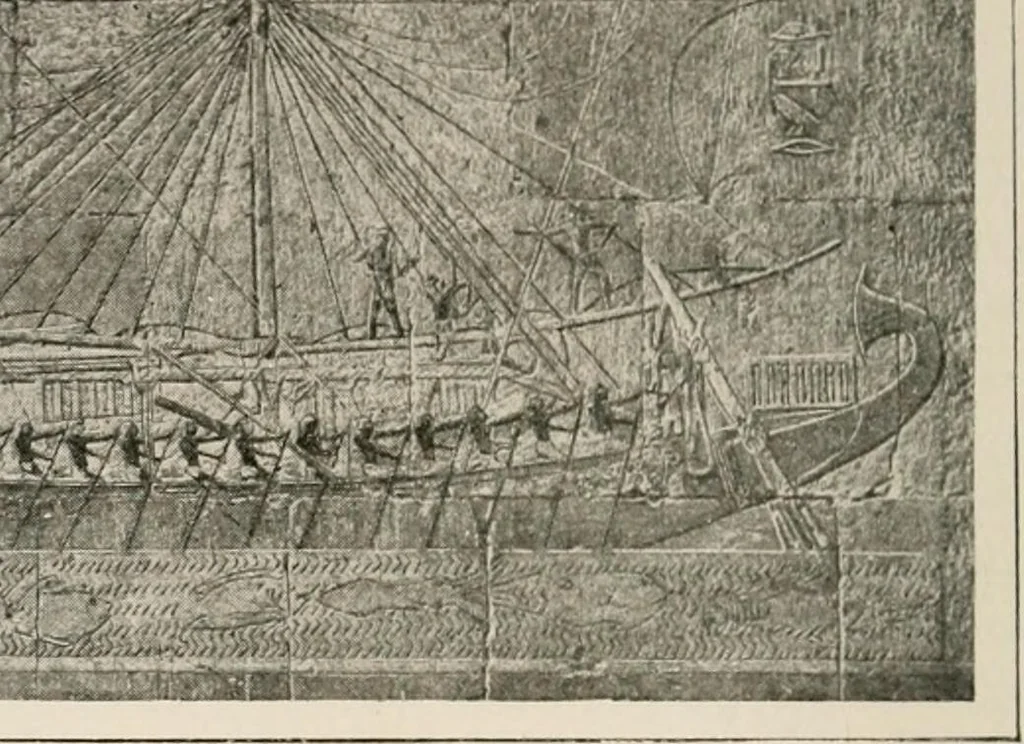 An illustration from Art in Egypt, 1912, leaf 189
