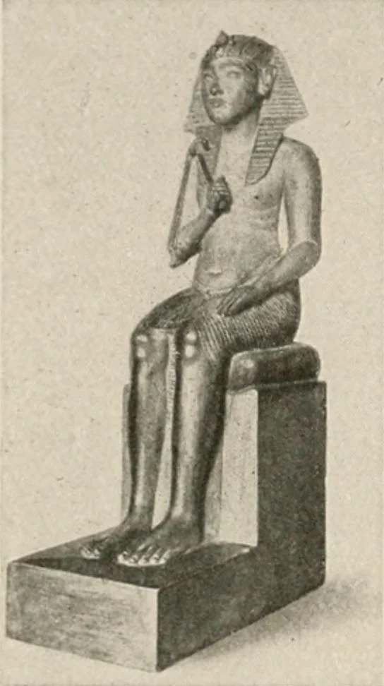 An illustration from Art in Egypt, 1912, leaf 191