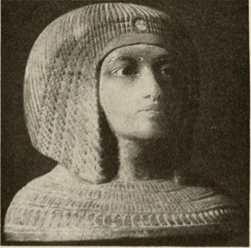 An illustration from Art in Egypt, 1912, leaf 191