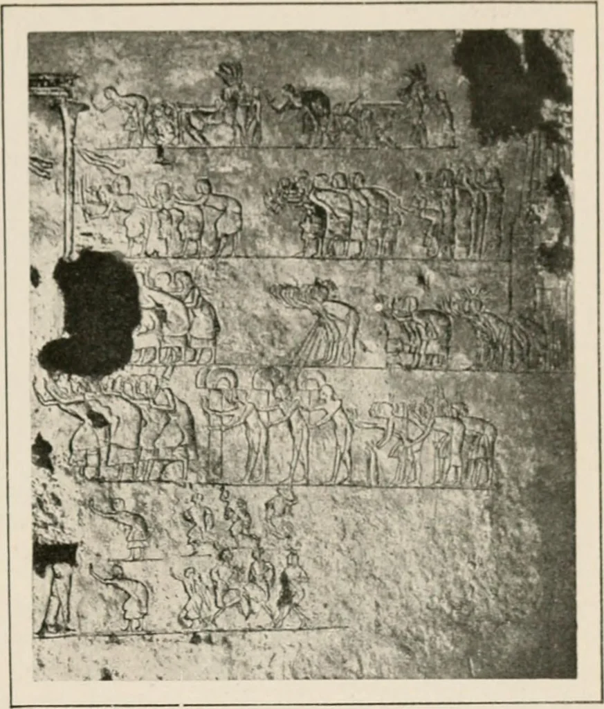 An illustration from Art in Egypt, 1912, leaf 192