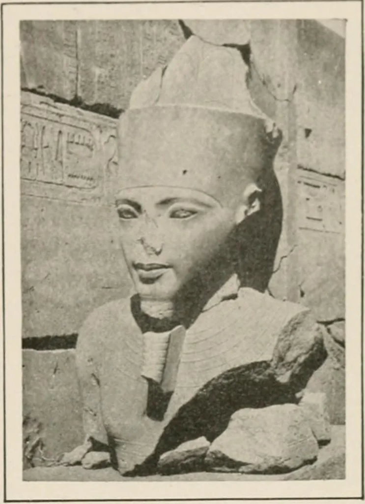 An illustration from Art in Egypt, 1912, leaf 194