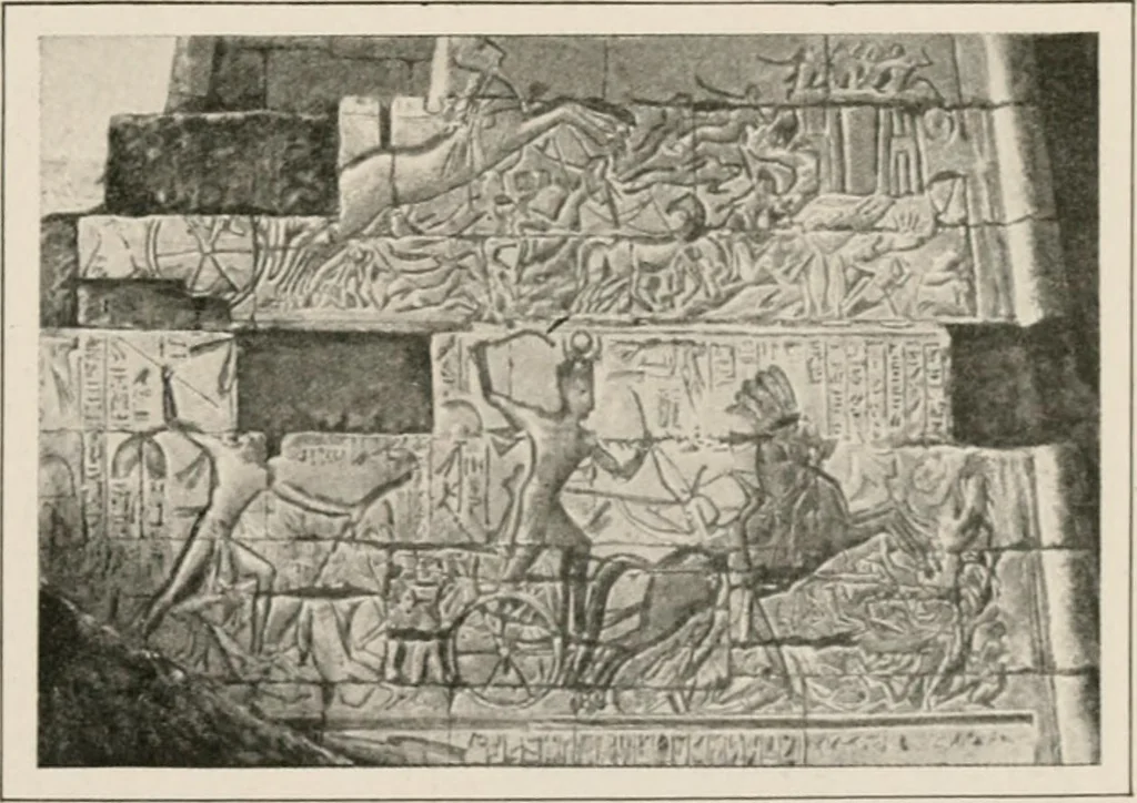 An illustration from Art in Egypt, 1912, leaf 194