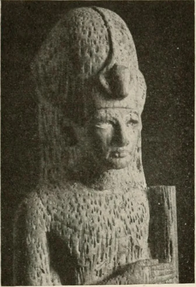 An illustration from Art in Egypt, 1912, leaf 195