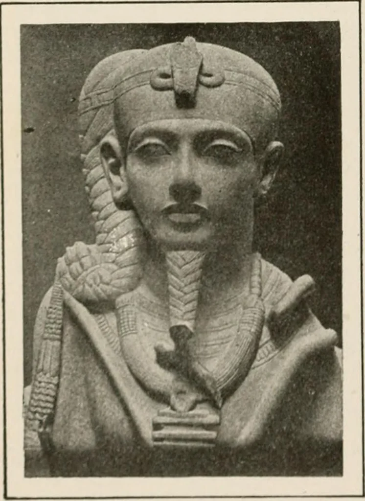 An illustration from Art in Egypt, 1912, leaf 195