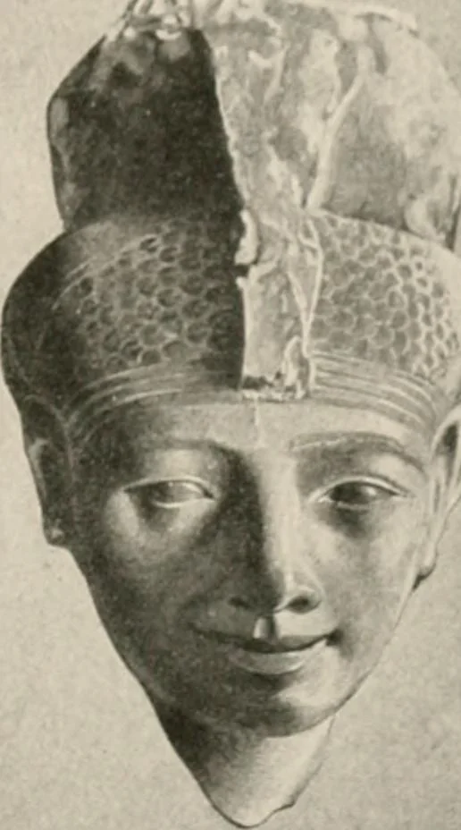 An illustration from Art in Egypt, 1912, leaf 196