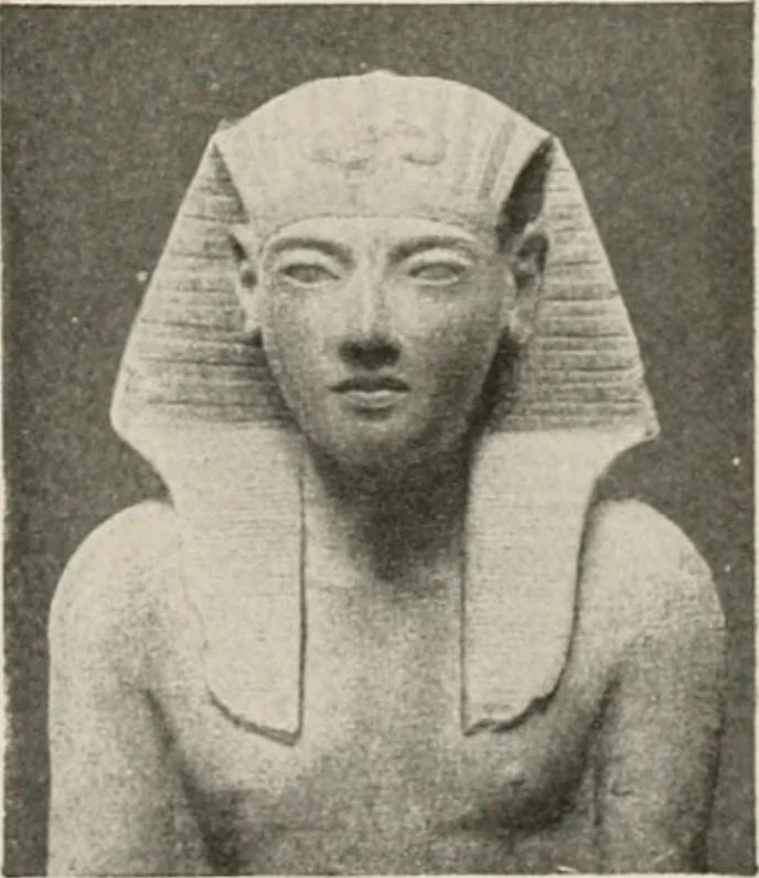 An illustration from Art in Egypt, 1912, leaf 196