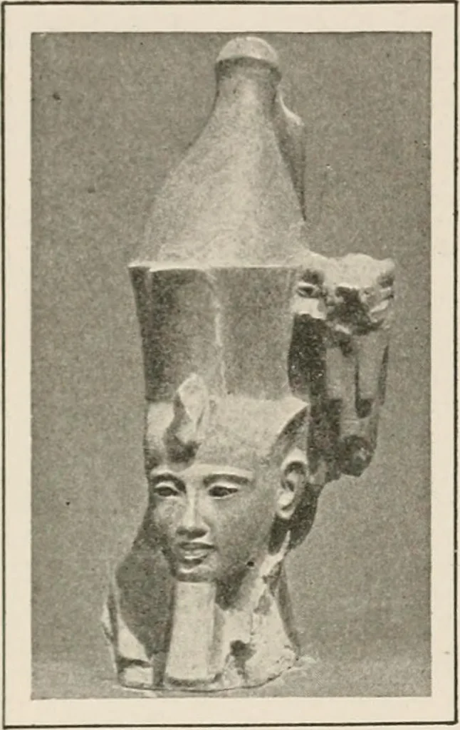 An illustration from Art in Egypt, 1912, leaf 197