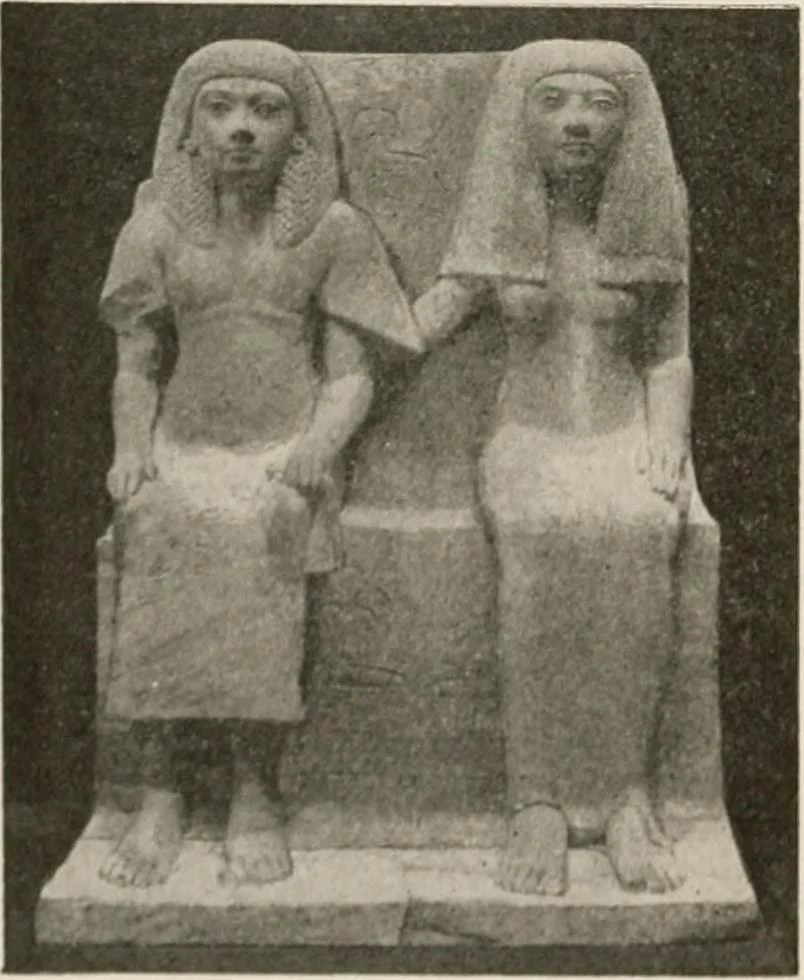 An illustration from Art in Egypt, 1912, leaf 197