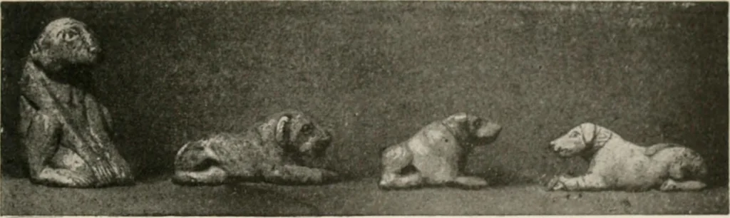 An illustration from Art in Egypt, 1912, leaf 20