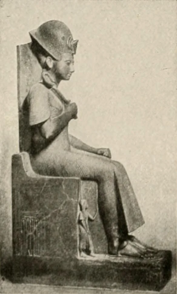 An illustration from Art in Egypt, 1912, leaf 203