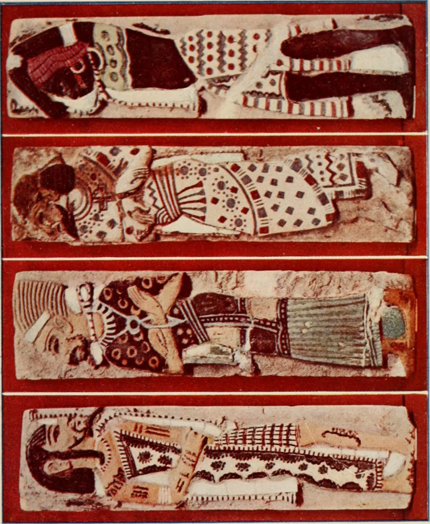 An illustration from Art in Egypt, 1912, leaf 204