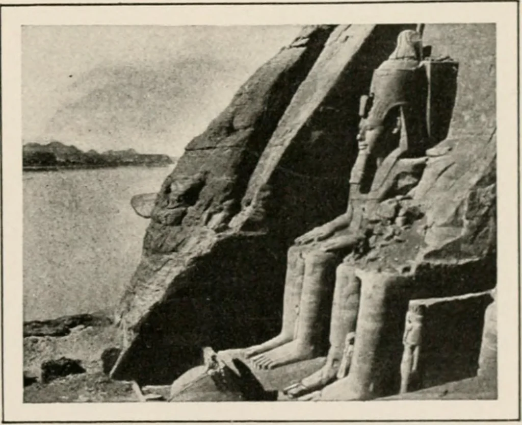 An illustration from Art in Egypt, 1912, leaf 206