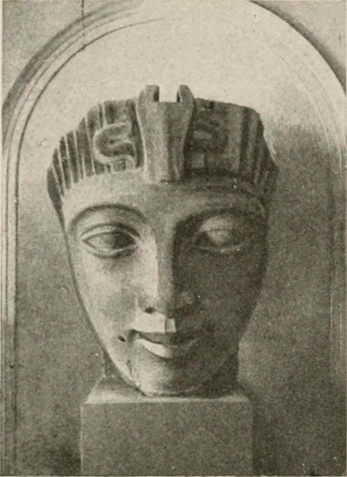 An illustration from Art in Egypt, 1912, leaf 207