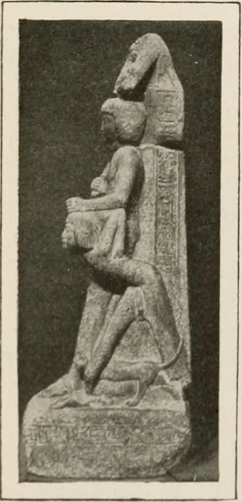 An illustration from Art in Egypt, 1912, leaf 207