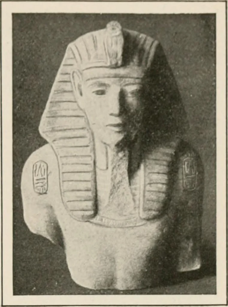 An illustration from Art in Egypt, 1912, leaf 208