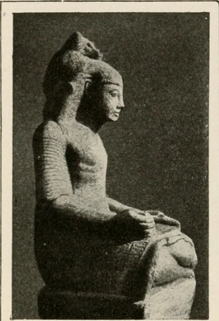 An illustration from Art in Egypt, 1912, leaf 209