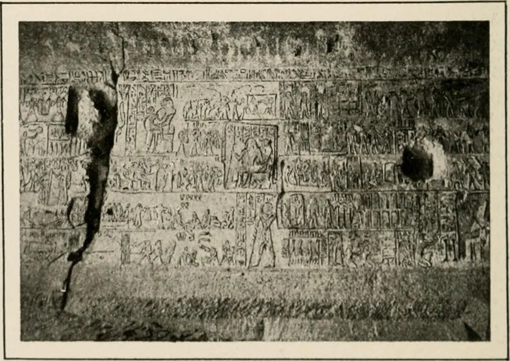 An illustration from Art in Egypt, 1912, leaf 209