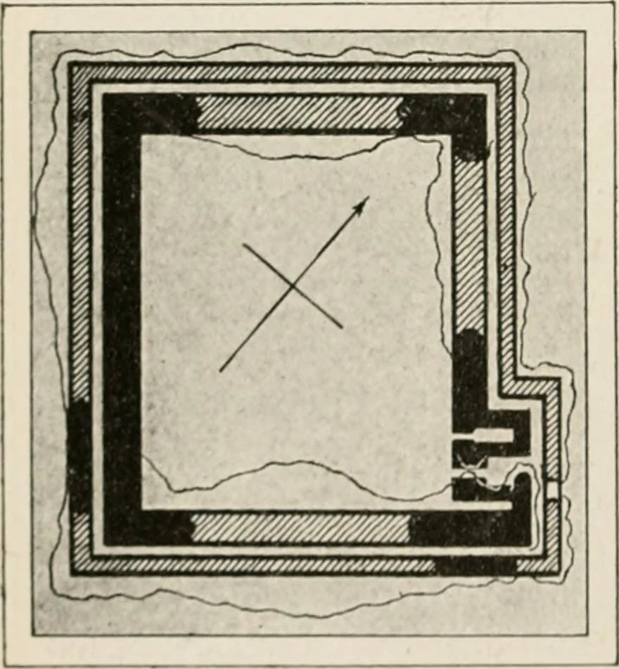 An illustration from Art in Egypt, 1912, leaf 21