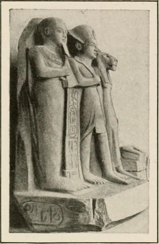 An illustration from Art in Egypt, 1912, leaf 211