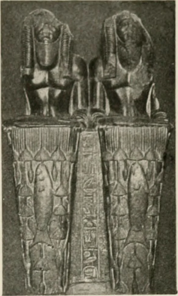 An illustration from Art in Egypt, 1912, leaf 214