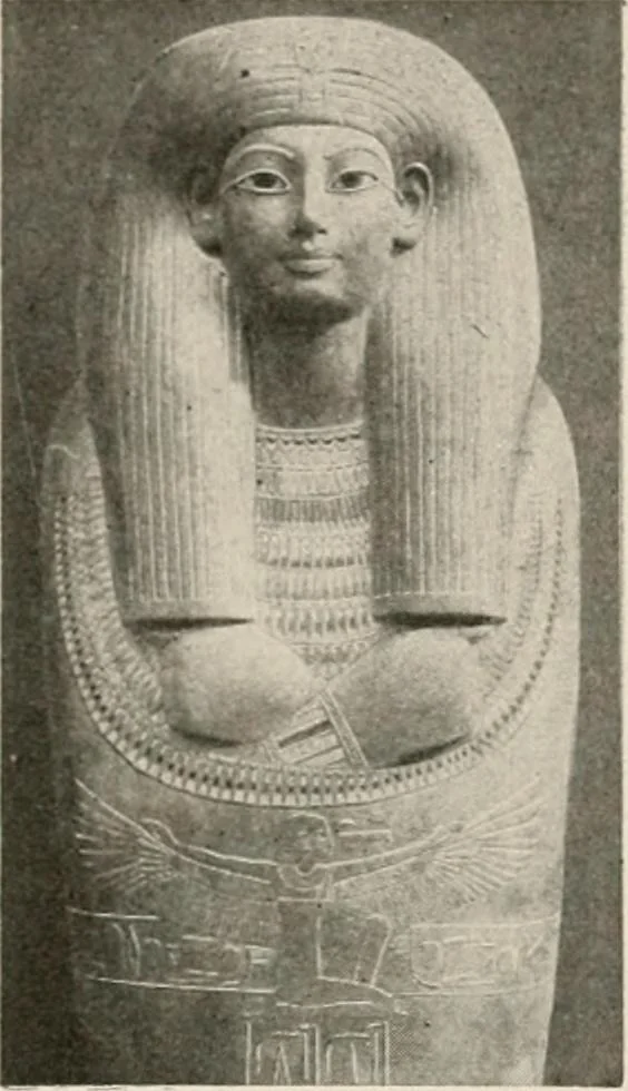 An illustration from Art in Egypt, 1912, leaf 215