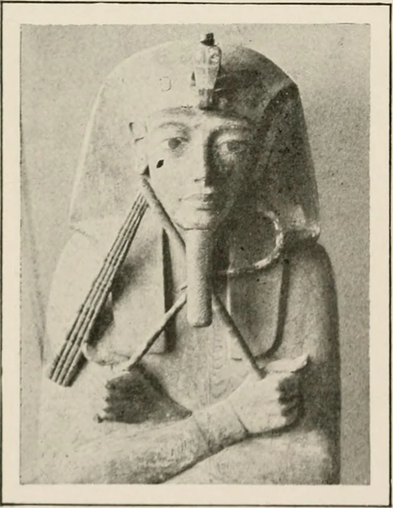 An illustration from Art in Egypt, 1912, leaf 215