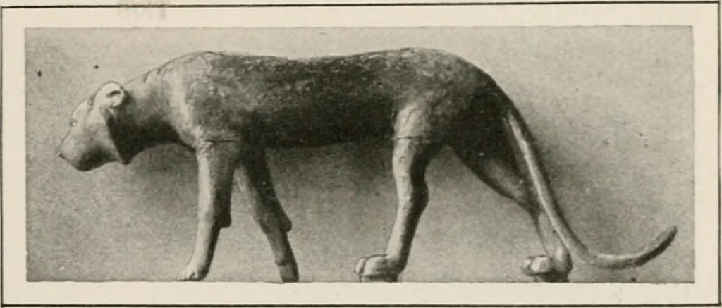 An illustration from Art in Egypt, 1912, leaf 216