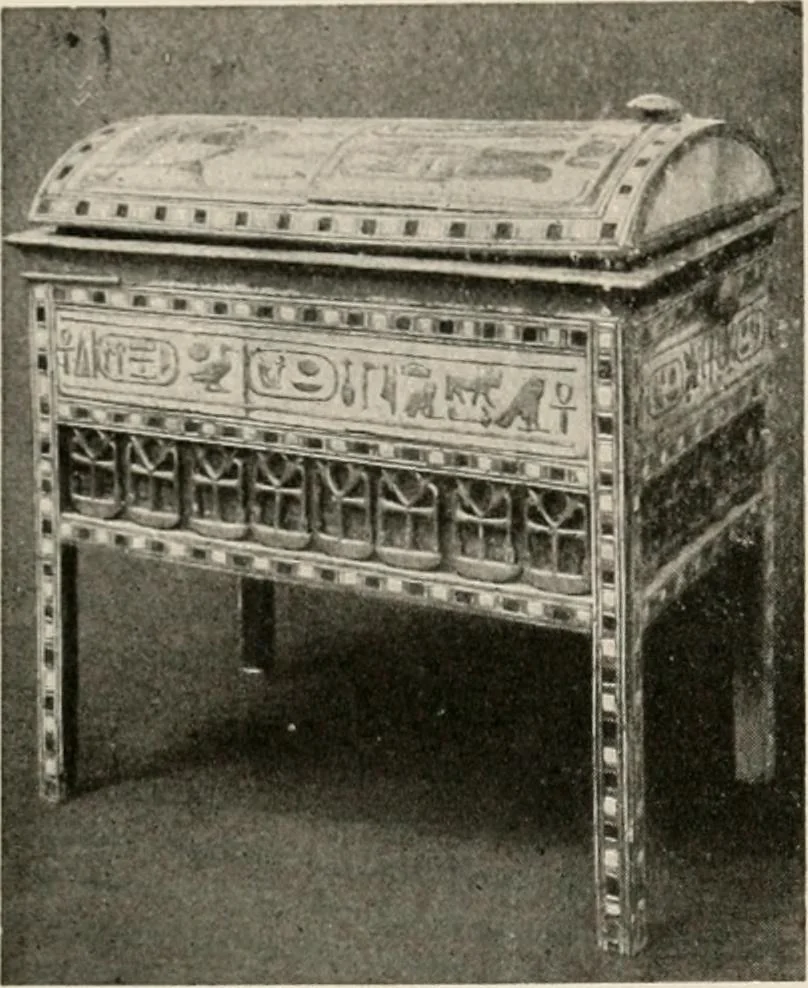 An illustration from Art in Egypt, 1912, leaf 217