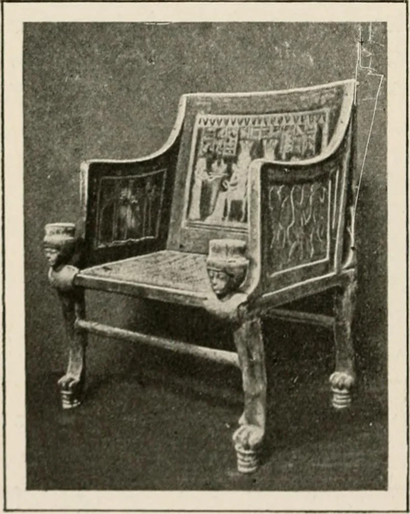 An illustration from Art in Egypt, 1912, leaf 217