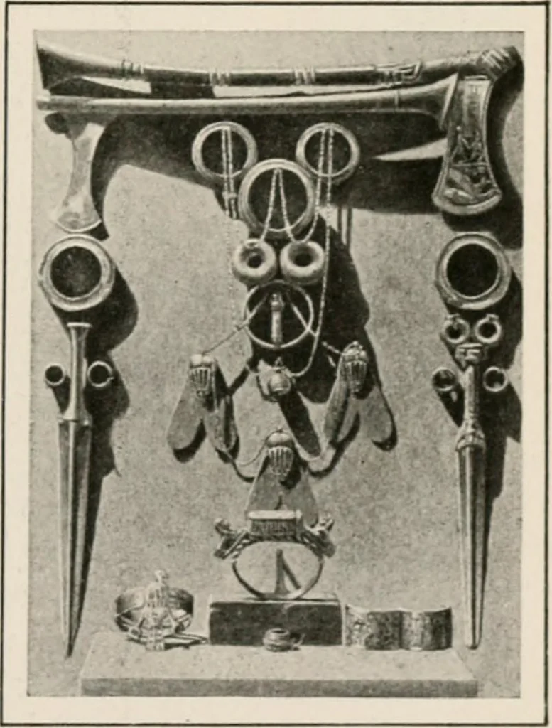 An illustration from Art in Egypt, 1912, leaf 226