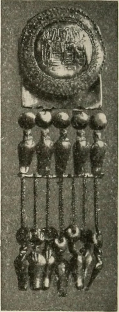 An illustration from Art in Egypt, 1912, leaf 229