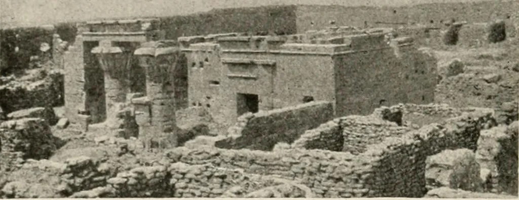 An illustration from Art in Egypt, 1912, leaf 237