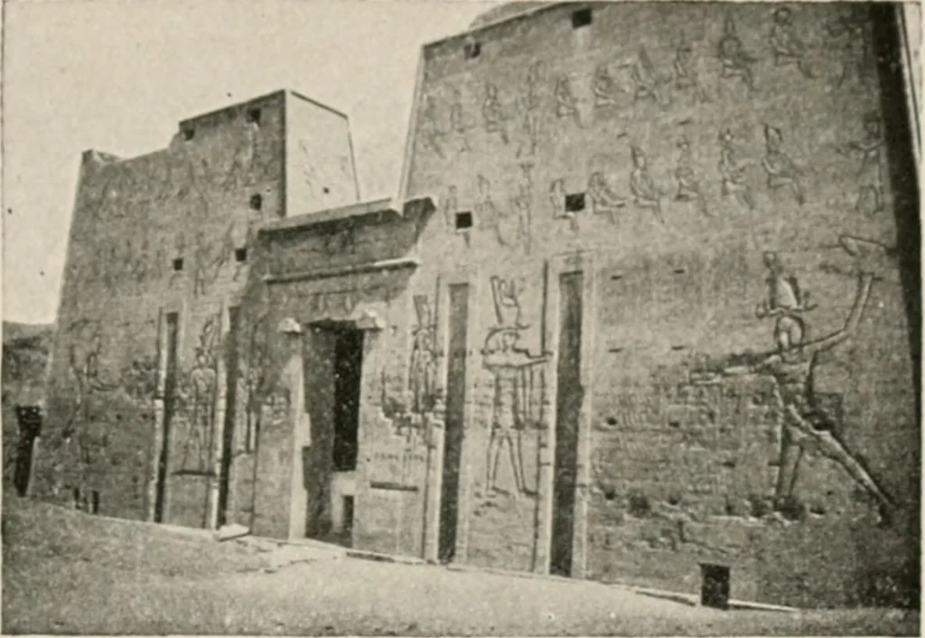 An illustration from Art in Egypt, 1912, leaf 238