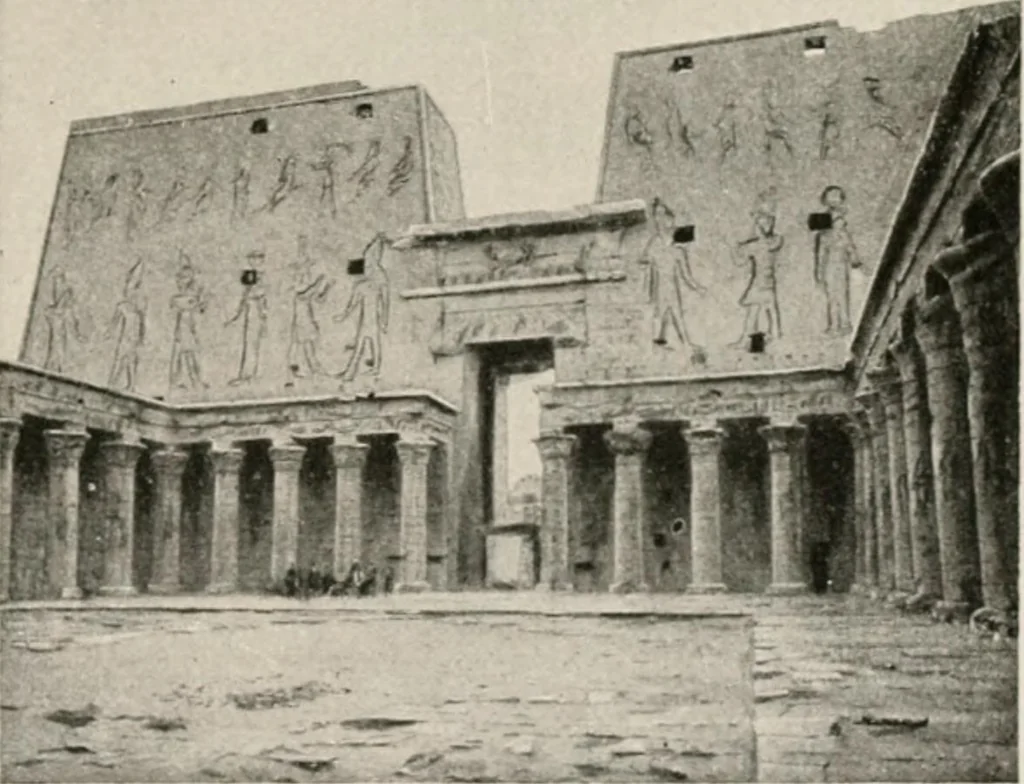 An illustration from Art in Egypt, 1912, leaf 238