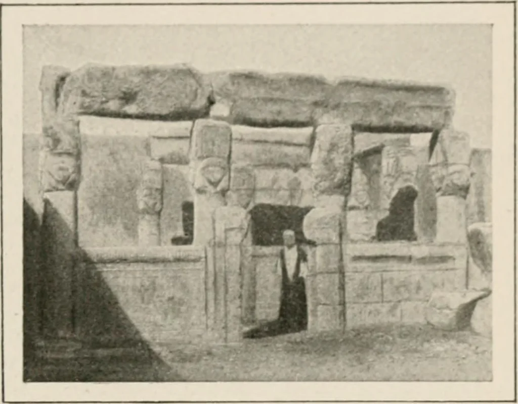 An illustration from Art in Egypt, 1912, leaf 240