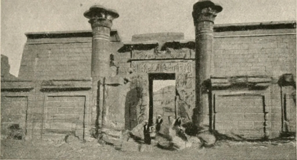 An illustration from Art in Egypt, 1912, leaf 242