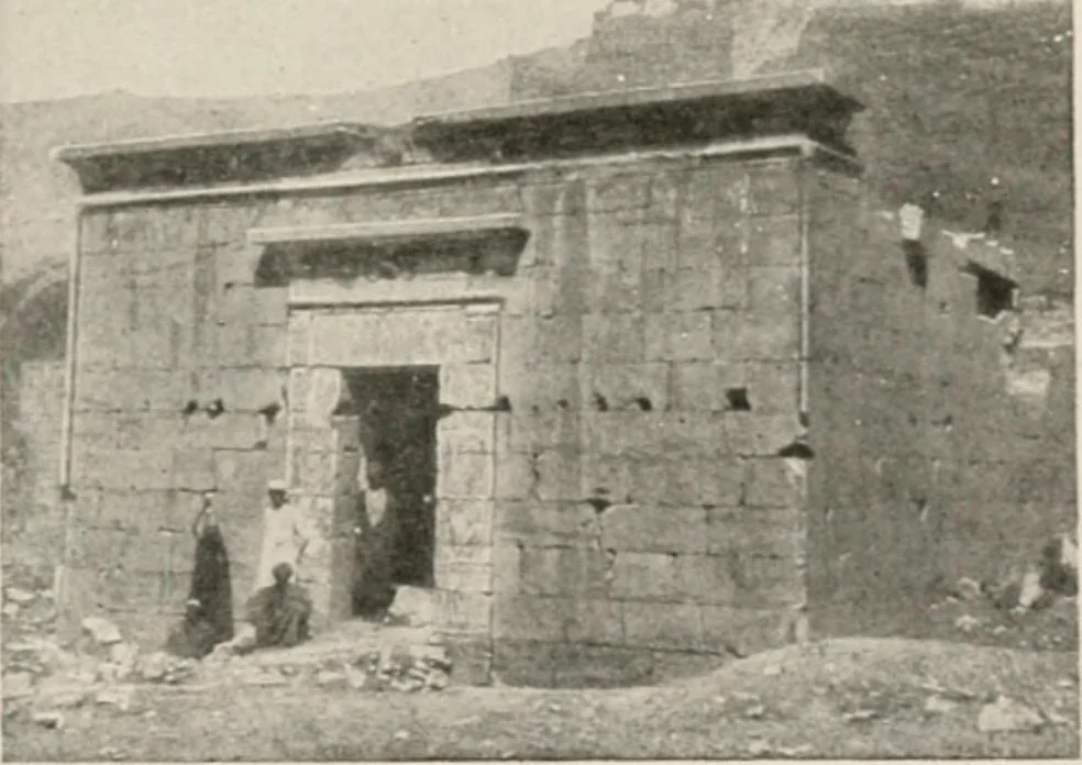 An illustration from Art in Egypt, 1912, leaf 242
