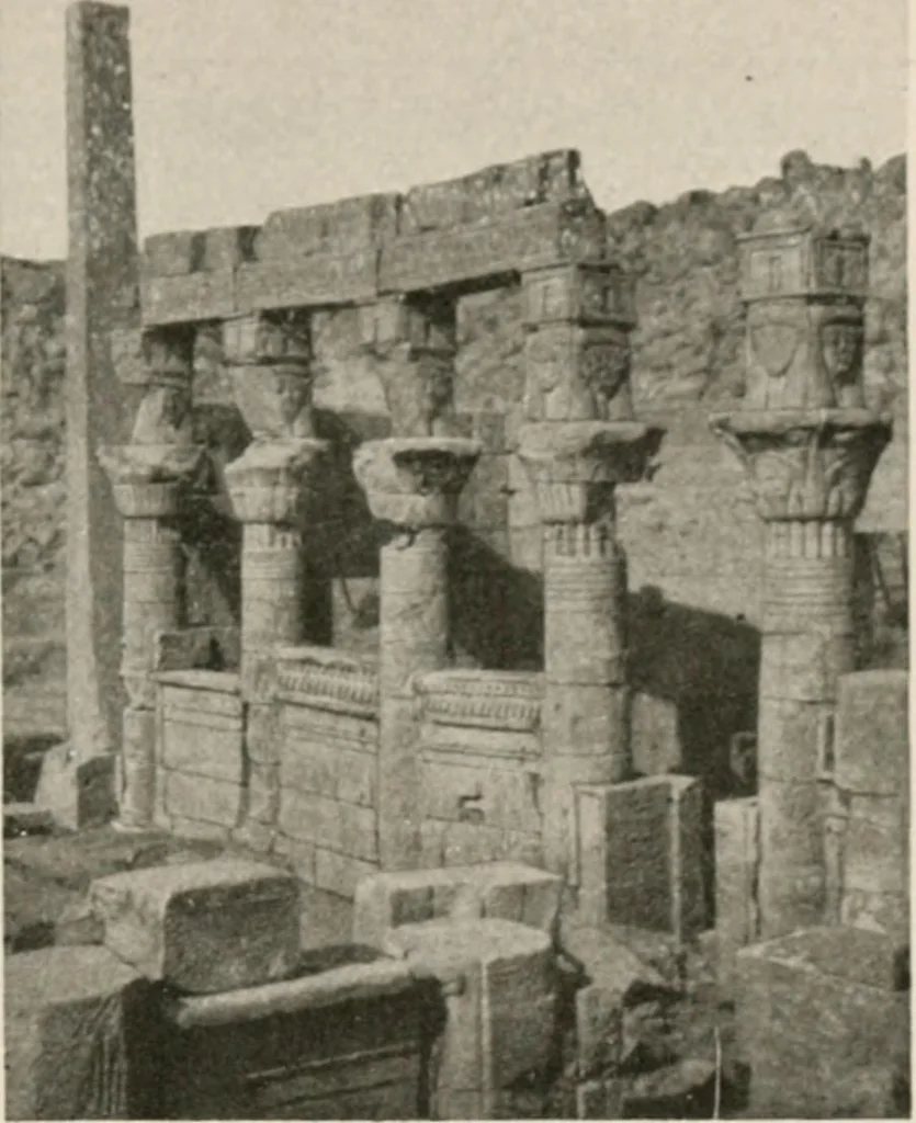 An illustration from Art in Egypt, 1912, leaf 246