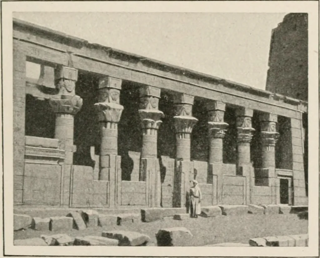 An illustration from Art in Egypt, 1912, leaf 246