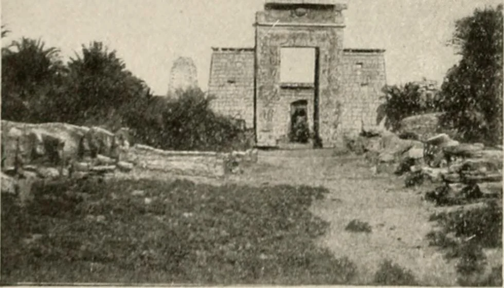 An illustration from Art in Egypt, 1912, leaf 247
