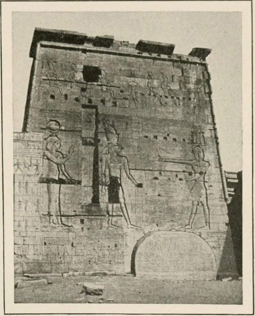 An illustration from Art in Egypt, 1912, leaf 250