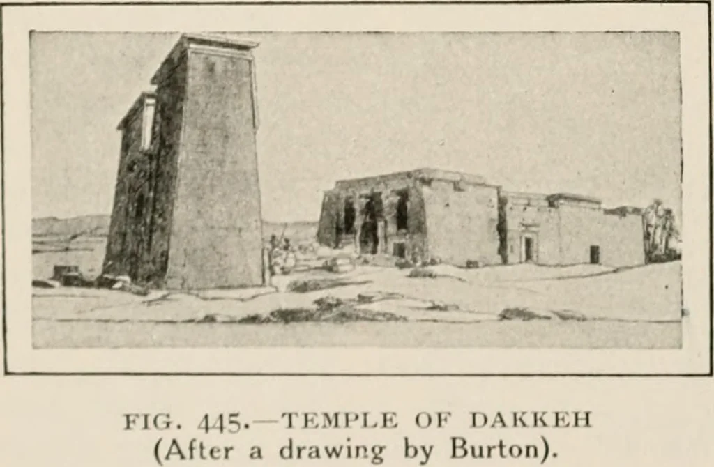 An illustration from Art in Egypt, 1912, leaf 253