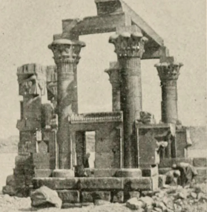 An illustration from Art in Egypt, 1912, leaf 254