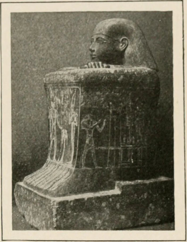 An illustration from Art in Egypt, 1912, leaf 258